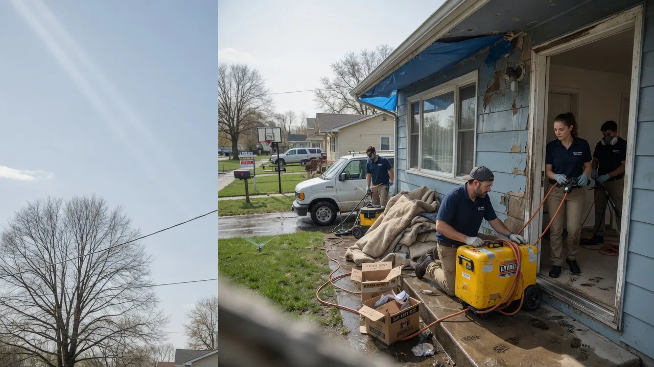 Basement Flood Cleanup in Deering, MO near me